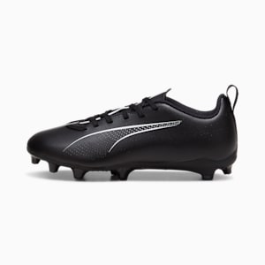 Chaussures de soccer à crampons pour terrain dur/terrain artificiel ULTRA 5 PLAY pour enfants, PUMA Black-PUMA White, extralarge